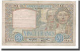 France 20 Francs Science et Travail, 1940-08-01 -