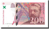France 200 Francs Fayette:75.5, KM:159c -