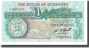 Guernsey 1 Pound Banknote, KM:48a -