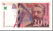 France 200 Francs Eiffel, Fayette:75.1, KM:159a -