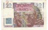 France 50 Francs Le Verrier, 1946-03-28, Fayette:20.2 -