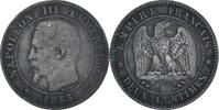 France 2 Centimes Coin -