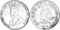 Ceylon 10 Cents Coin -