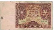 Poland 100 Zlotych Banknote, 1932-06-02, KM:74a -