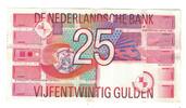 Netherlands 25 Gulden Banknote, 1989-04-05, KM:100 -