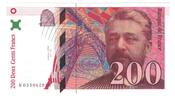 France 200 Francs Eiffel, N035062930, Fayette:75.02, KM:159a -