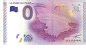 France Tourist Banknote - 0 Euro UEDJ008990, LA DUNE DU PILAT 117 m -