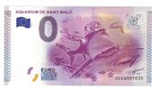 France Tourist Banknote - 0 Euro UEEB001035, AQUARIUM DE SAINT MALO -