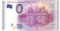 France Tourist Banknote - 0 Euro UEAL000814, DOMAINE DE CHAUMONT SUR -