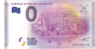 France Tourist Banknote - 0 Euro UEBC002410, CHATEAU ROYAL DE COLLIOURE -