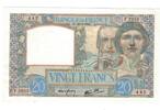 France 20 Francs Science et Travail, F.2955, Fayette:12.12 -