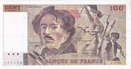 France 100 Francs Delacroix, J.189, Fayette:69BIS.2e2 -