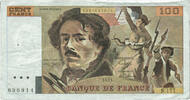 France 100 Francs Delacroix, S.171, Fayette:69bis.3a2 -