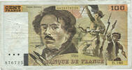 France 100 Francs Delacroix, D.180, Fayette:69bis2d -