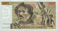 France 100 Francs Delacroix, S.191, Fayette:69bis.4a -