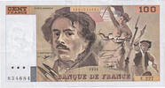 France 100 Francs Delacroix, E.227, Fayette:69bis.8 -