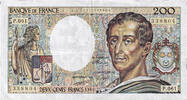France 200 Francs Eiffel, P.061, Fayette:70.8 -