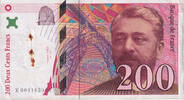 France 200 Francs Eiffel, K004165000, Fayette:75.1, KM:159a -