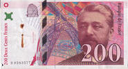 France 200 Francs Eiffel, R056357723, Fayette:75.4b, KM:159b -