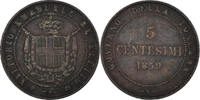 ITALIAN STATES 5 Centesimi Coin -