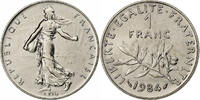 France Franc Coin, Semeuse, Paris, série FDC, Nickel -