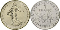France Franc Coin, Semeuse, Paris, Nickel, KM:925.1 -