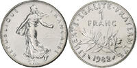 France Franc Coin, Semeuse, Paris, série FDC, Nickel -