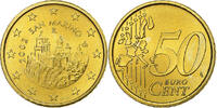 San Marino 50 Euro Cent Brass, KM:445 -