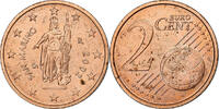 San Marino 2 Euro Cent Rome, Copper Plated Steel, KM:441 -