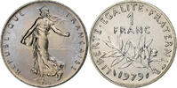 France Franc Coin, Semeuse, Paris, série FDC, Nickel -
