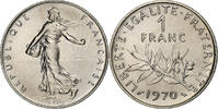 France Franc Coin, Semeuse, Paris, Nickel, KM:925.1 -