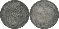 France 5 Francs Louis-Philippe, Paris, Contemporary forgery in tin, Tin -