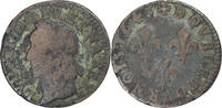 France Double Tournois Louis XIII, Double tournois de Warin, tête à gauche -