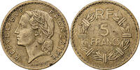 France 5 Francs Lavrillier, Aluminum-Bronze, Gadoury:761 -