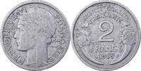 France 2 Francs Coin, Morlon, Beaumont - Le Roger, Aluminum -