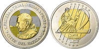 Vatican 2 Euro 2 E, Essai-Trial Benoit XVI, Bi-Metallic -