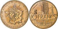 France 10 Francs Mathieu, Tranche A, Nickel-brass, KM:940 -