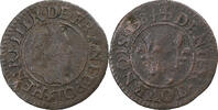 France Denier Tournois Henri III, Uncertain mint, Copper -