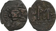 Follis Constans II, Constantinople, Bronze, Sear:1004 -