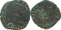 France Double Tournois Henri III, Bayonne, Copper -