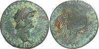 Sesterz Nero, Rome, Bronze, RIC:139 -