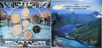 French Polynesia Coffret 1 c. à 100 frs. MDP -