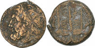 Æ Unit ca. 275-215 BC Syracuse  Sicily, Hieron II, Syracuse, Bronze, S S