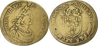 Free city of Nuremberg Nuremberg token Louis XIV, Conrad Lauffer, Brass -