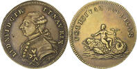 Free city of Nuremberg Nuremberg token Louis XVI, Brass -