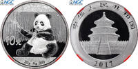 China 10 Yüan Panda, Kung Fu Panda 3, Proof, Silver, NGC -