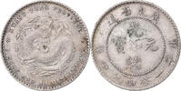 China 20 Fen/Cent, 1 mace 4,4 candareens Guangxu, Silver -