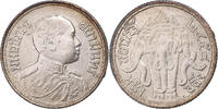 Thailand 1 Salung, 1/4 Baht 2458 (1915) Rama VI, Silver VZ 44,95 EUR  plus 4,95 EUR verzending
