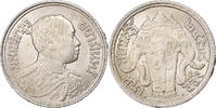 Thailand 1 Salung, 1/4 Baht Rama VI, Silver -