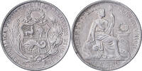 Peru 1 Sol Lima, Silver -